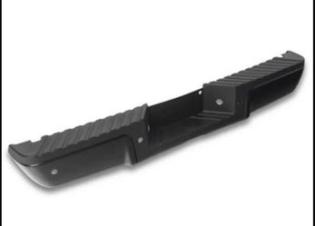 2011-2016 Ford F-250 Super Duty Rear Bumper Black w/ Backup Sensor Holes