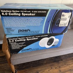 6” In-Ceiling Speakers By Posh