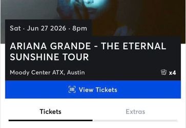 Ariana Grande Tickets - Moody Center ATX