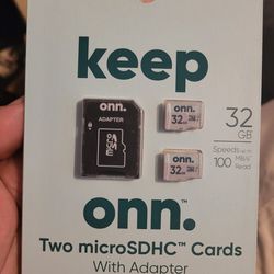 2 New 32gb SD Card 