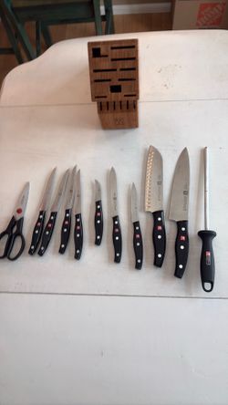 J.A. Henckels - 12 piece knife set