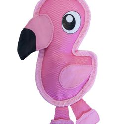 Outward Hound Fire Biterz Pink Flamingo Interactive Dog Toy - NEW