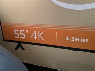 Fire Tv 55 Inches New For Parts Cracked. Screen