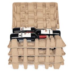 Wine Bottle Pulp Shipper Trays