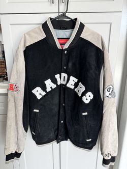Vintage Raiders Jacket Large