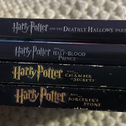 Four (4)  Harry Potter Movies Great Condition