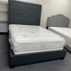 Queen Bed Frame And Mattress 