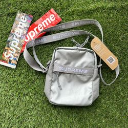 Supreme Shoulder Bag FW22 Silver