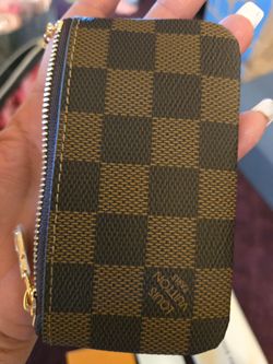 Authentic Damier Louie Vuitton key pouch