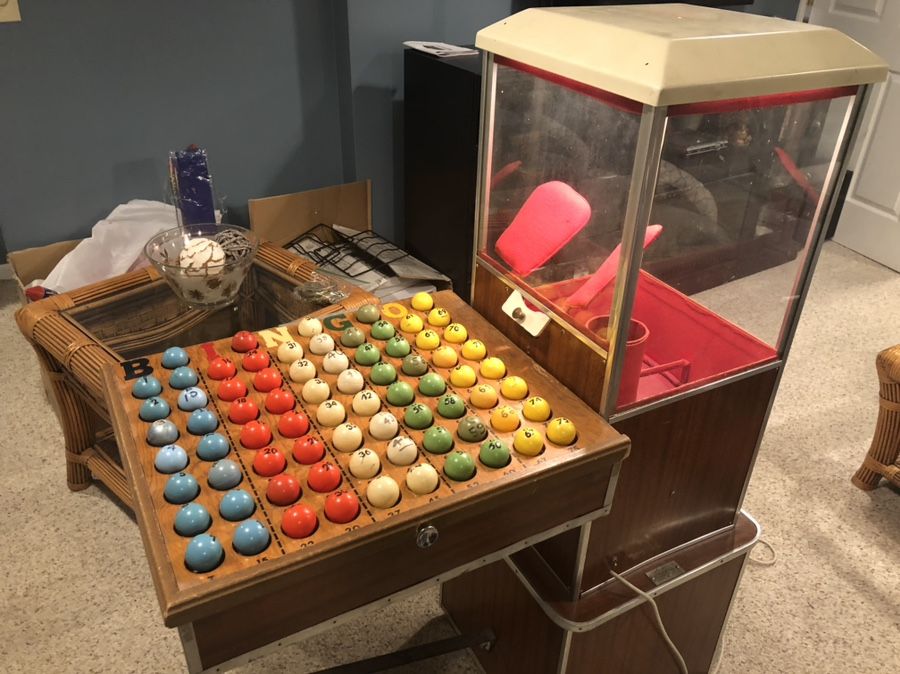 Vintage Bingo King bingo machine