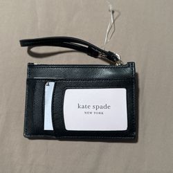 Kate Spade Card Case Wristlet Black