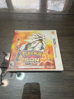 Pokemon Sun (opened, complete in box, for the 3DS)