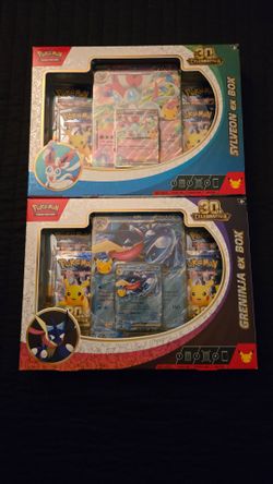 Pokemon ex boxes