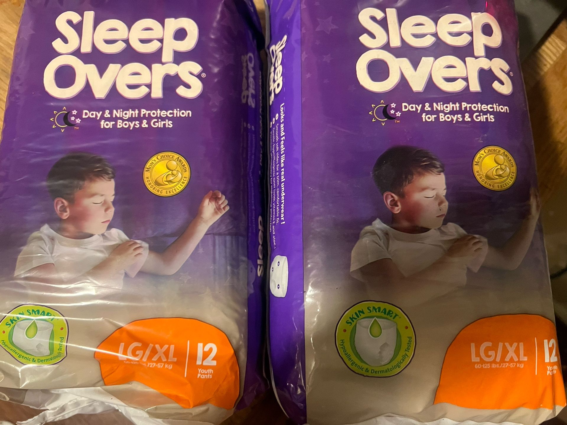 Cuties Sleep Overs Absorbent Underwear, Large / Extra Large