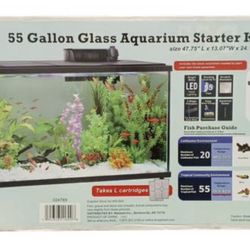 55 Gallon Aquarium Starter Kit