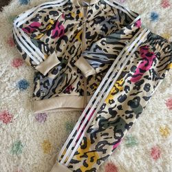 Toddler Girls Adidas Track Suit 