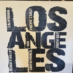 Los Angeles canvas art