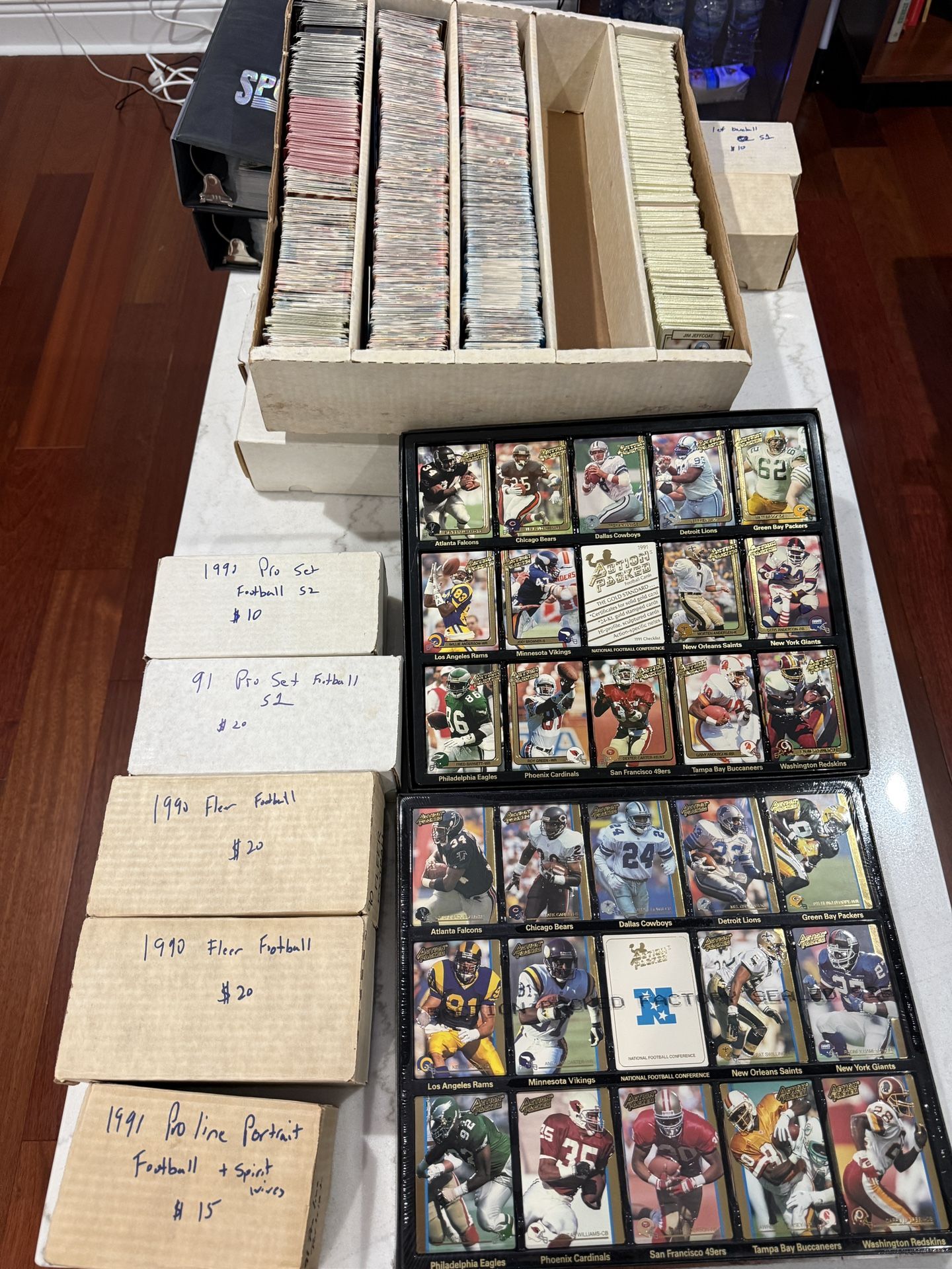Vintage Football Card Sets.