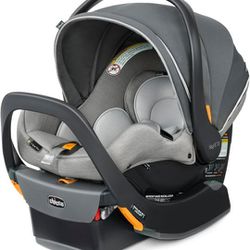 Chicco KeyFit® 35 Zip ClearTex® Car Seat and Base, Rear-Facing Seat for Infants 4-35 lbs, Infant Head and Body Support

