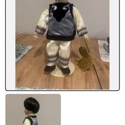The Prestige Collection Ming Ming 14" Ceramic/Porcelain Doll-New Condition