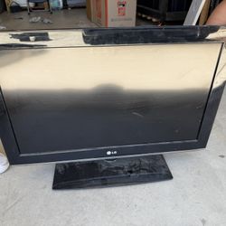 black Lg tv