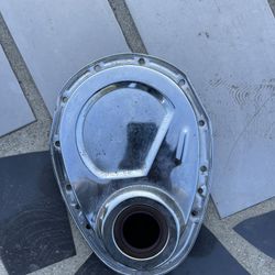 Small Block Chevy Timing Chain Cover Chrome