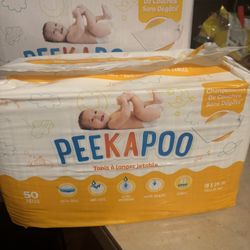 Peekapoo - Disposable Changing Pad Liners (100 Pack) 