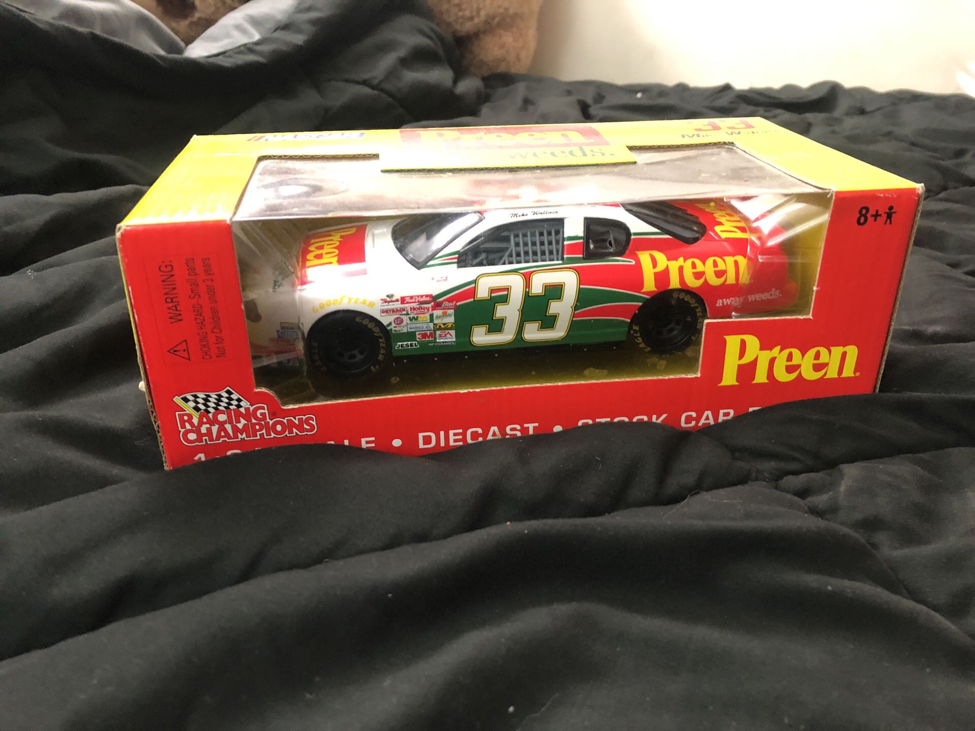 Collectible toy car mike Wallace replica