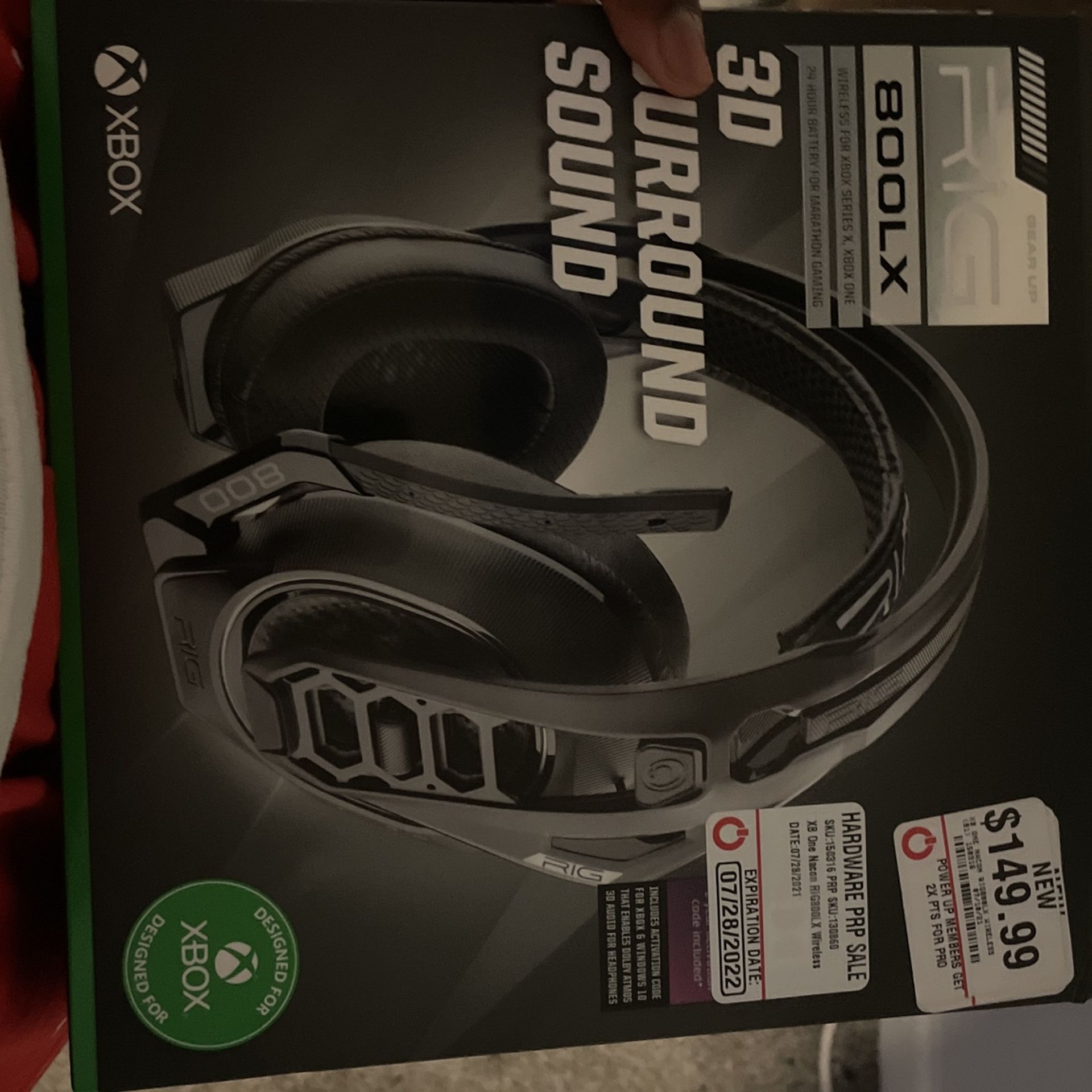 Rig 800x Wireless Xbox Headset