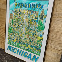 University Of Michigan Artwork