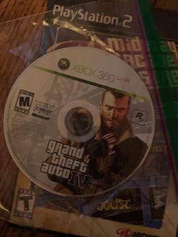 Grand Theft Auto IV Xbox 360 Disc