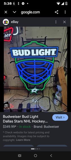 Budlight led Dallas Stars