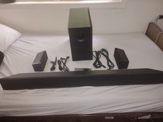 Vizio Soundbar w/Wireless Sub & Surround TV Speakers