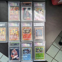 Pokemon Yugioh Basketball Cards