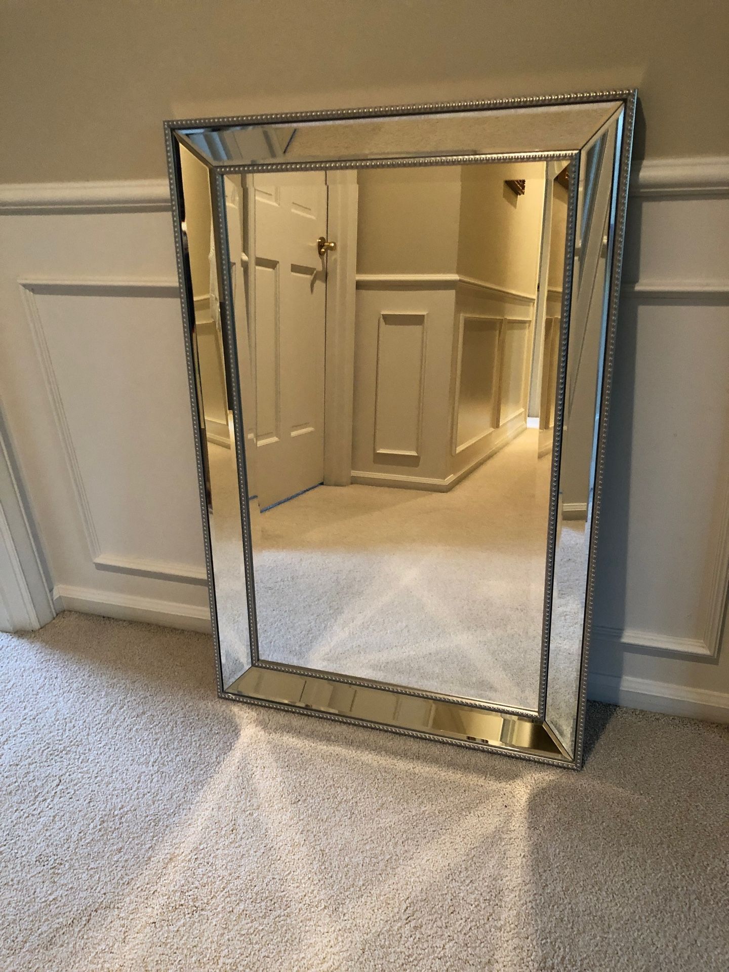 Glass Framed Mirror