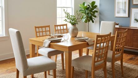 Dining Table + 6 Chairs