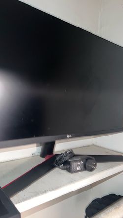 LG Ultrawide Monitor with Power Adapter