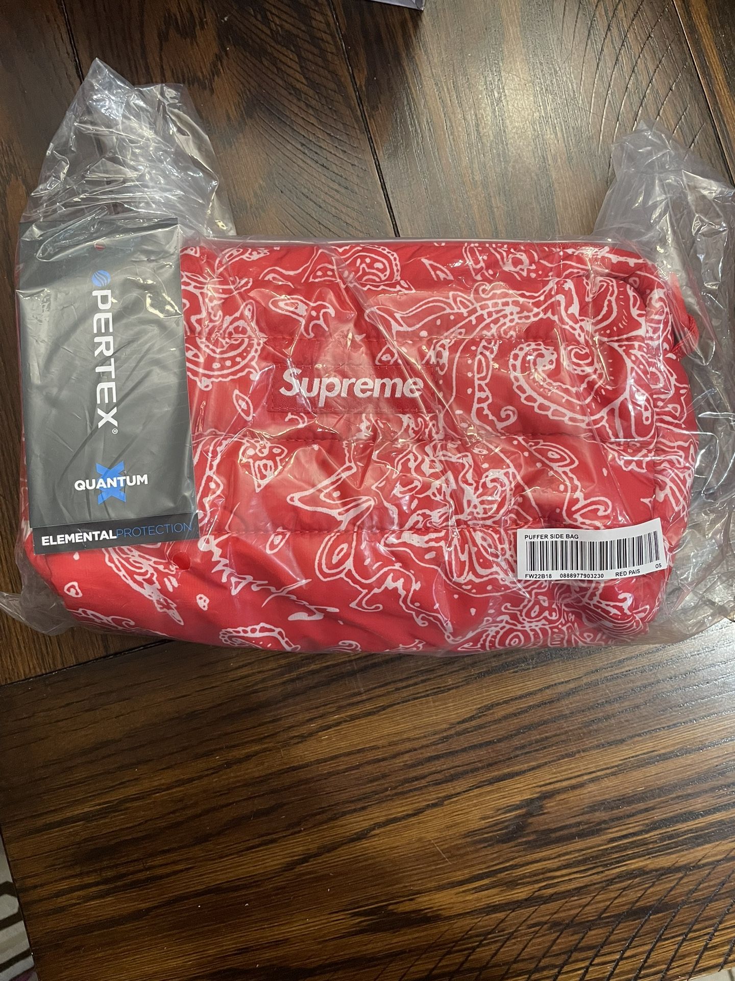 Supreme Puffer Side Bag New Fw22