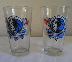 Dallas Mavericks Pint Glasses (8)