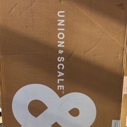 Union & Scale™ MidMod 48" Computer and Writing Desk, Espresso (UN56966)

