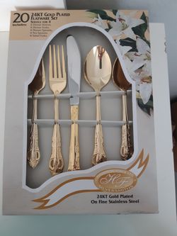 Brand New Silverware Set Of 2 (Service For 4 Each Set) $45 Each Set
