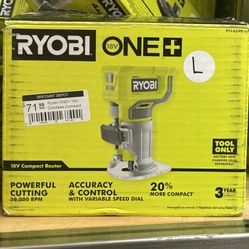 Ryobi 18V Compact Router (new)