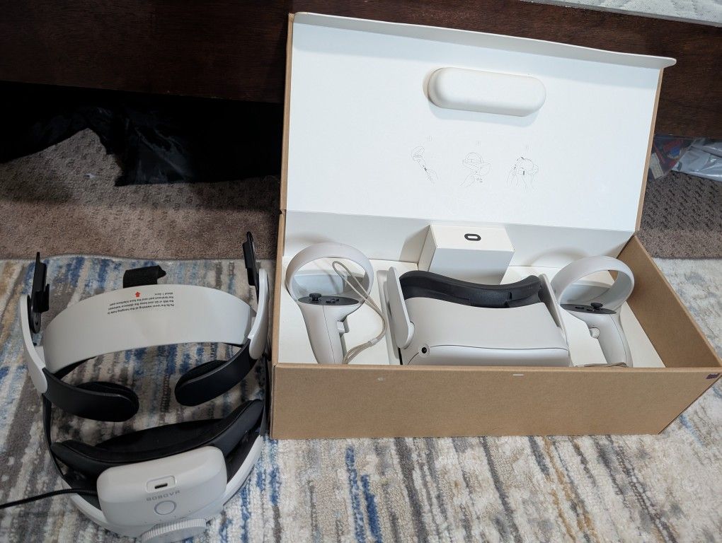 Meta Quest 2 + BOBOVR Strap  Ready to Play!