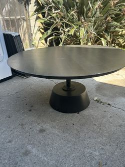 Round Solid Wood Table