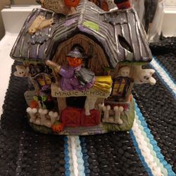  Halloween candle holder.