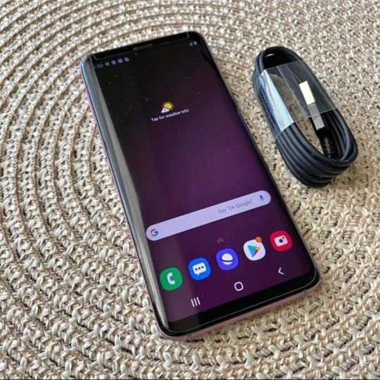Samsung Galaxy S9, Factory Unlocked, Excellent Condition. Like New