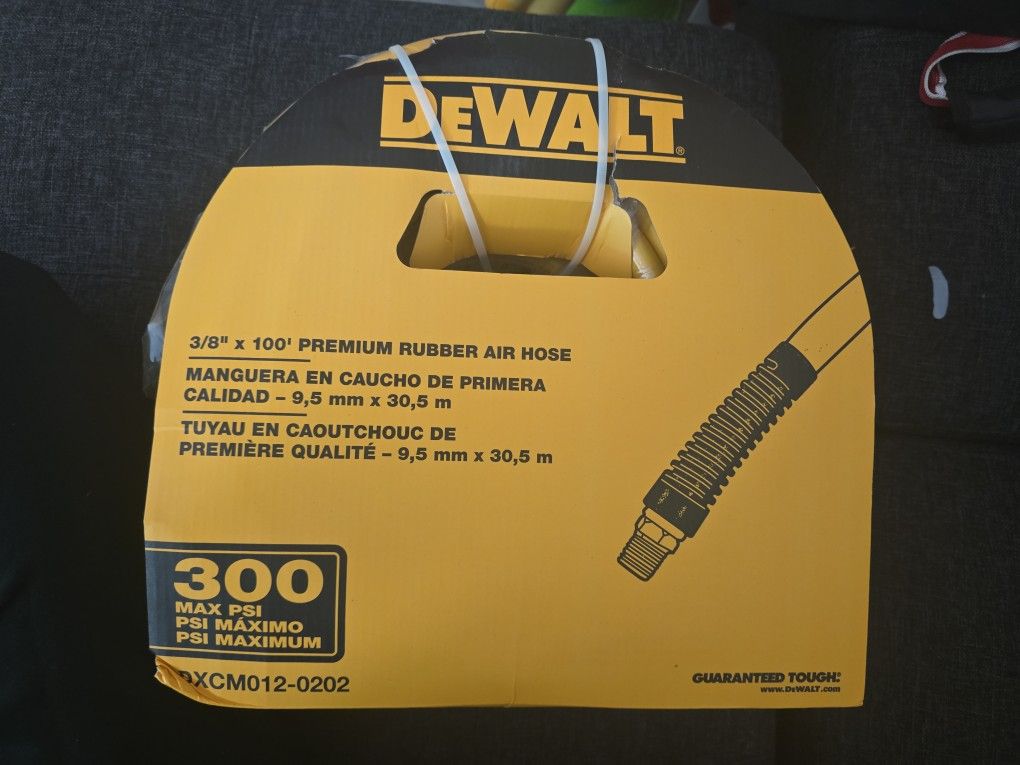 Dewalt Premiun Rubber Air Hose
