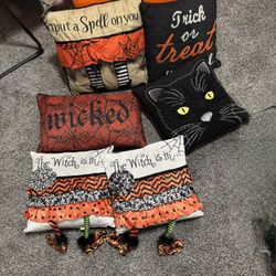 Halloween Pillow  Bundle 