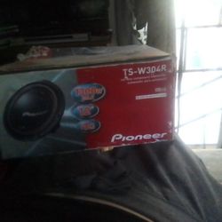 PIONEER TS-W304R SUBWOOFER