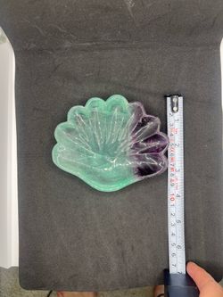 Fluorite shell bowl